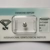 Certifikovaný investičný diamant 0,60 ct IGI briliantový brus, globálna investícia