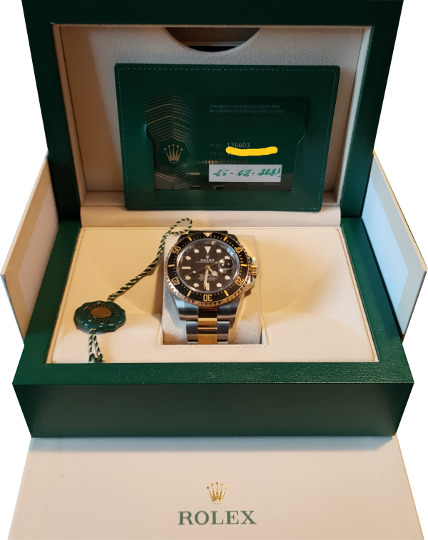 Rolex Sea-Dweller 43 mm 126603 Rolesor
