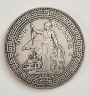 Strieborná minca - The British Trade Dollar